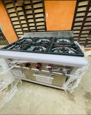 Industrial 6burner Cooker With Oven