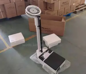 Professional Analog Medical Weighing Scale With Height (Stadiometer)