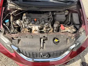 Honda Civic LX Sedan 2012 Red