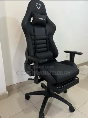 High Back Office/Home Gaming Desk Chair (Full Black)