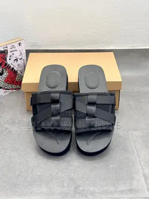Original Tech Slides Triple Black High Sole