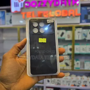 Xiaomi Poco X6 Pro Black Silicone Protective Case