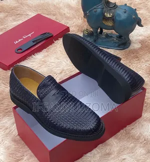 Blue, Brown, Black High Quality Men Shoe