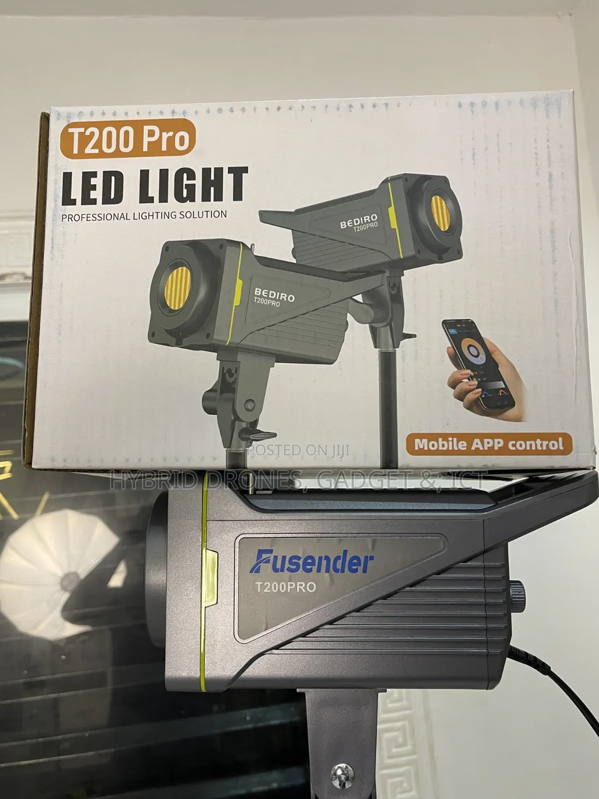Bediro T200 Pro Key Light for Video Content
