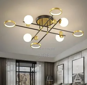 Starburst Cone Led Chandelier Nordic
