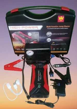 3 in 1 Car Jump Starter Air Compressor - 12v for Large Small Car