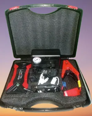 3 in 1 Car Jump Starter Air Compressor - 12v for Large Small Car