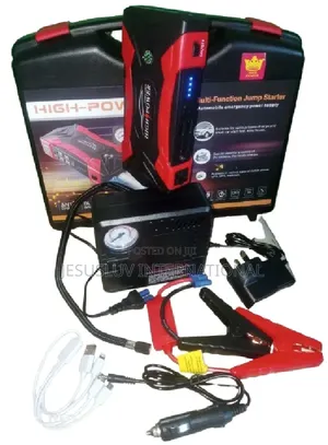 Powerful Jump Starter Air Tyre Pump 99800mah for Vehicles