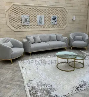 Modern Luxury Curved Sofa Set