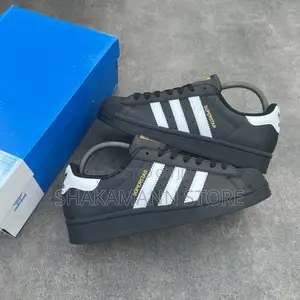 Adidas Superstar Triple Black White Stripes