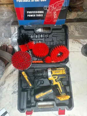 Cordless Drilling Machine With 5sets of Brush