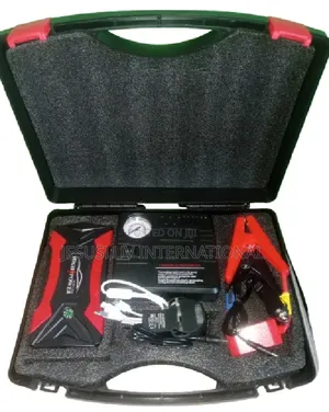 Emergency Jump Starter Battery Booster for Vehicles With Tyre Pump 12v