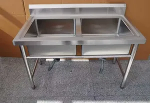 Commercial Sink Double