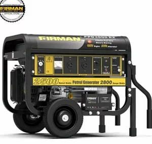Original SPG 3800 Firman Petrol Generator With Tyre and Key Starter