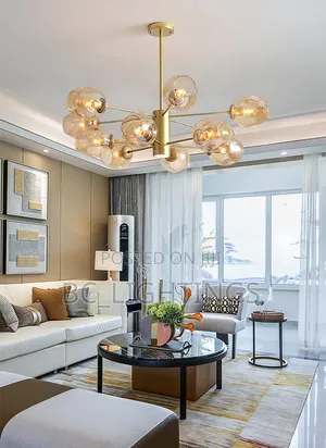 Creative Restaurant Lights Simple Bedroom Molecular Lights