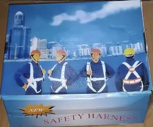 Industrial Full Body Safety Harness With Single Hook & Shock Absorber