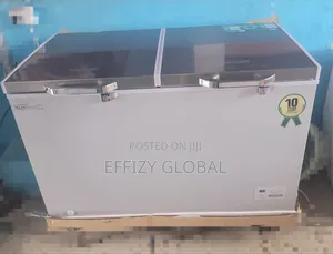 Scanfrost 400 Liters Inverter Double Door Chest Freezer.