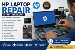 Hp Laptop Repair in Port Harcourt | Screen, Keyboard Motherboard Fix