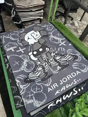 3d Center Rug- 4by6ft, 5by7ft