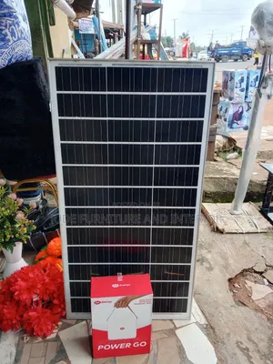 100watt Panel + Itel Power Bank