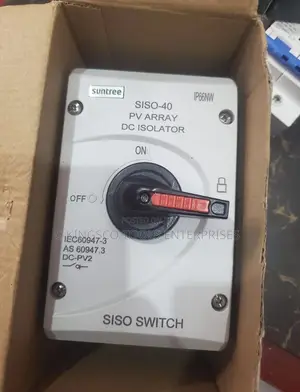 Suntree Siso-40 Pv Array Dc Isolator