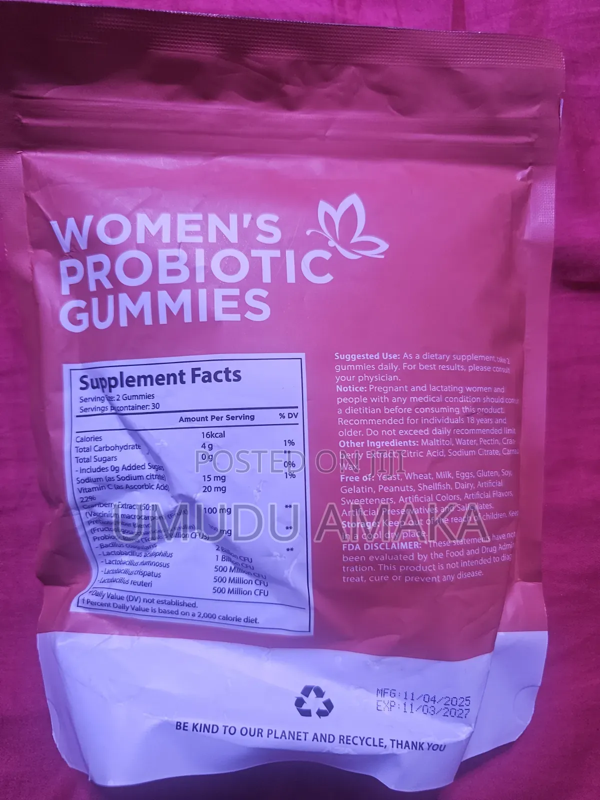 Women's Probiotic Gummies