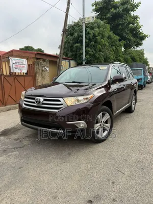 Toyota Highlander Limited 2012 Burgundy