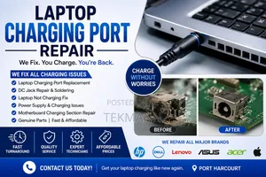 Laptop Charging Port Repair Dc Jack Fix in Port Harcourt