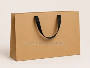 Kraft/Craft Paper Bag, Landscape Orientation, Plain