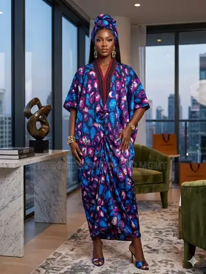 Gown and Headtie - Style 832
