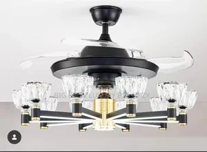 Living Modern Nordic Fan Chandelier Light .