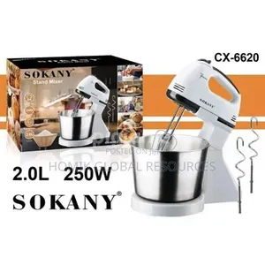 2.0l Sokany Speedy Blades Stand Mixer