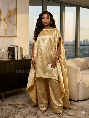 Long Gown and Trouser - Style 732