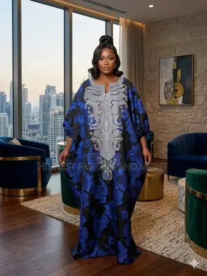 Long Gown With Embroidery - Style 732