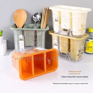 3-Slots Cutleries Rack (Ours Is Plastic Case, Not Transparent)