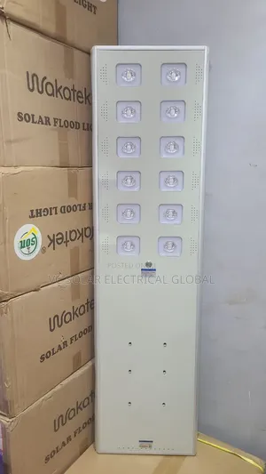 Wakatek All-in-One Solar Street Light – 100w