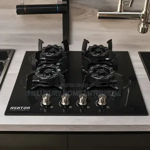 Ashton 4 Burner Flip Up Built-in Gas Cooker Hob