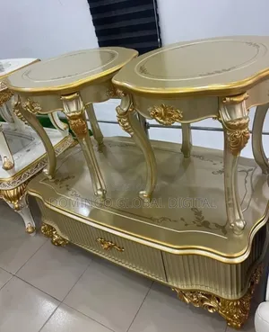 2 Side Stools+One Center Table