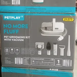 Petplay No More Fluff Pet Grooming Kit With Vacuum, Pet Grooming Kits,