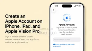 Creation of Icloud and Apple Id