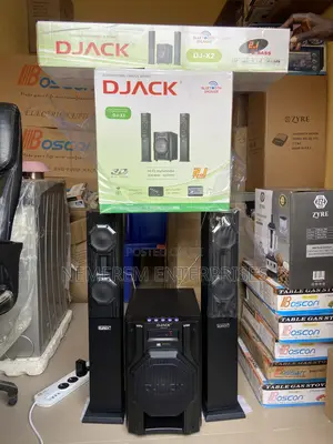 Djack Dj-X2 2.1 Channel Bluetooth Home Theater System – Brand New