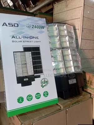 2400w Solar Street Light | Super Bright | Waterproof | Motion Sensor