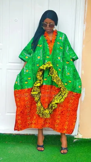 Big Gown With Design - Style 721