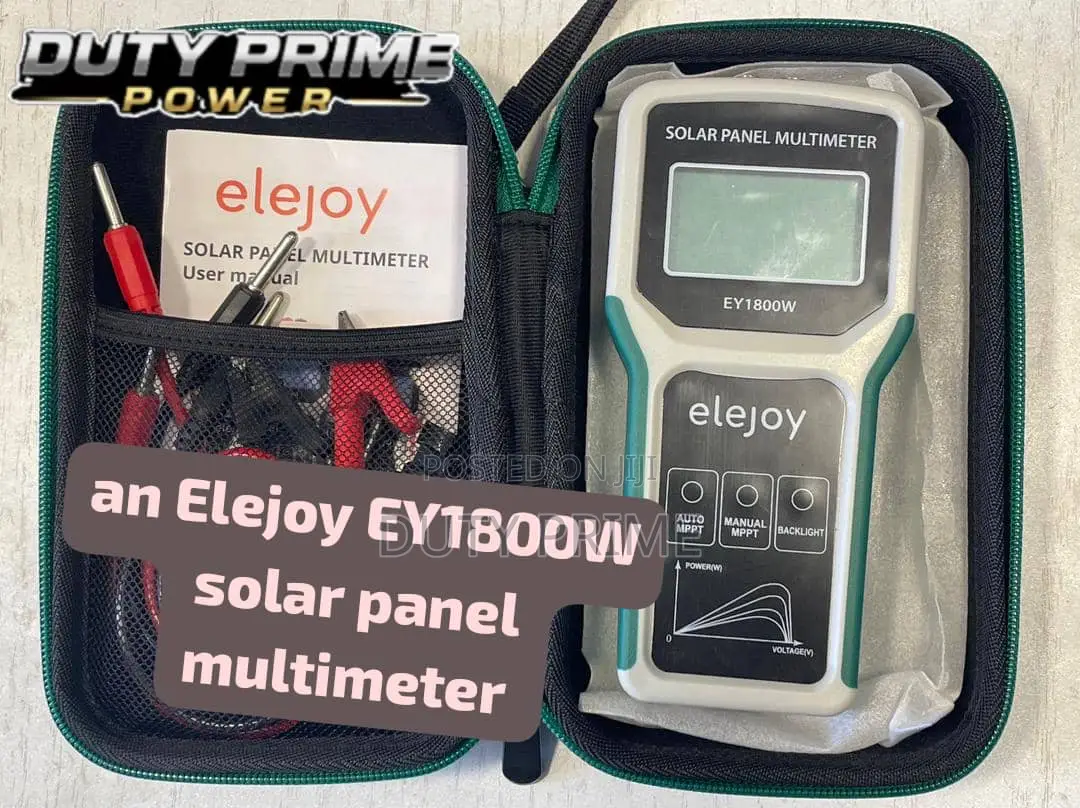 Elejoy Ey1800w Solar Panel Multimeter – Professional Pv Testing Tool