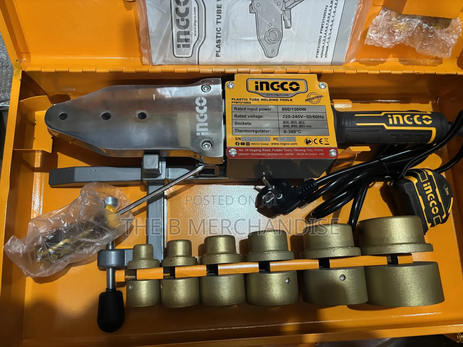 Ppr Plastic Pipe Welding Machine Tools