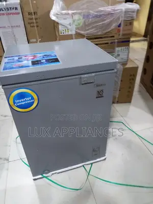 Midea Freezer With Up to 120 Hours Cooling Retention