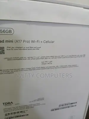 New Apple iPad mini (2024) 256 GB Gray