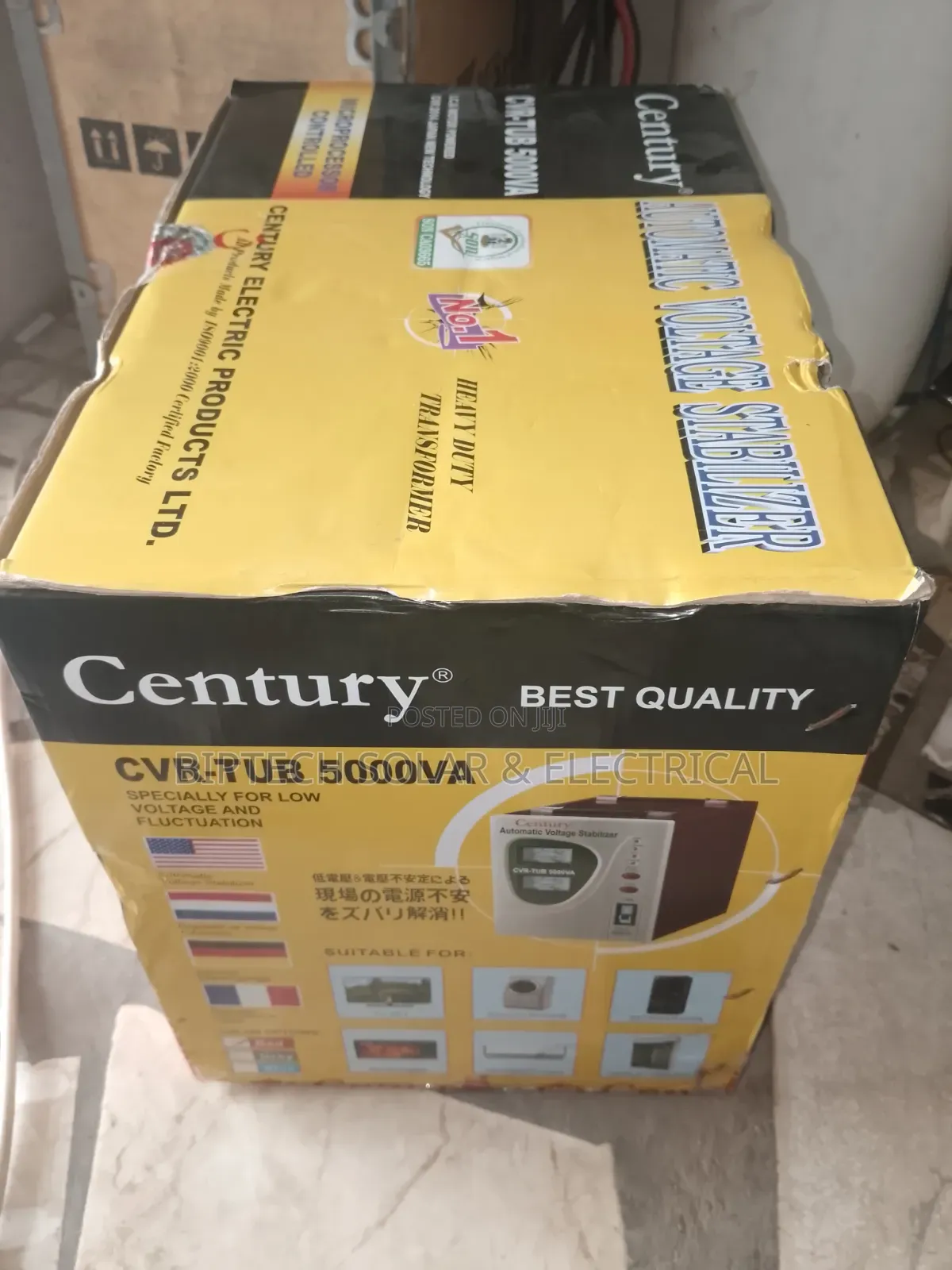 Century 5kva Av Stabilizer
