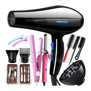 Complete Set Salon and Home Professional Hair Dryer