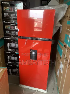 Brand New Hisense 205drb Refrigerator – Red 204l Capacity